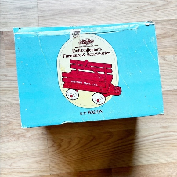 Heritage Mint Ltd Vintage Doll collectors accessories D-77 red wagon - Picture 2 of 10